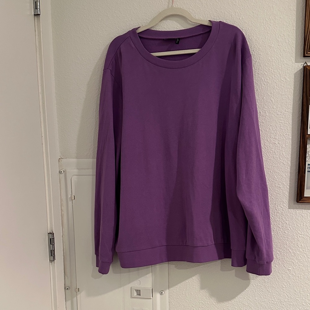ASOS Curve Purple Sweater